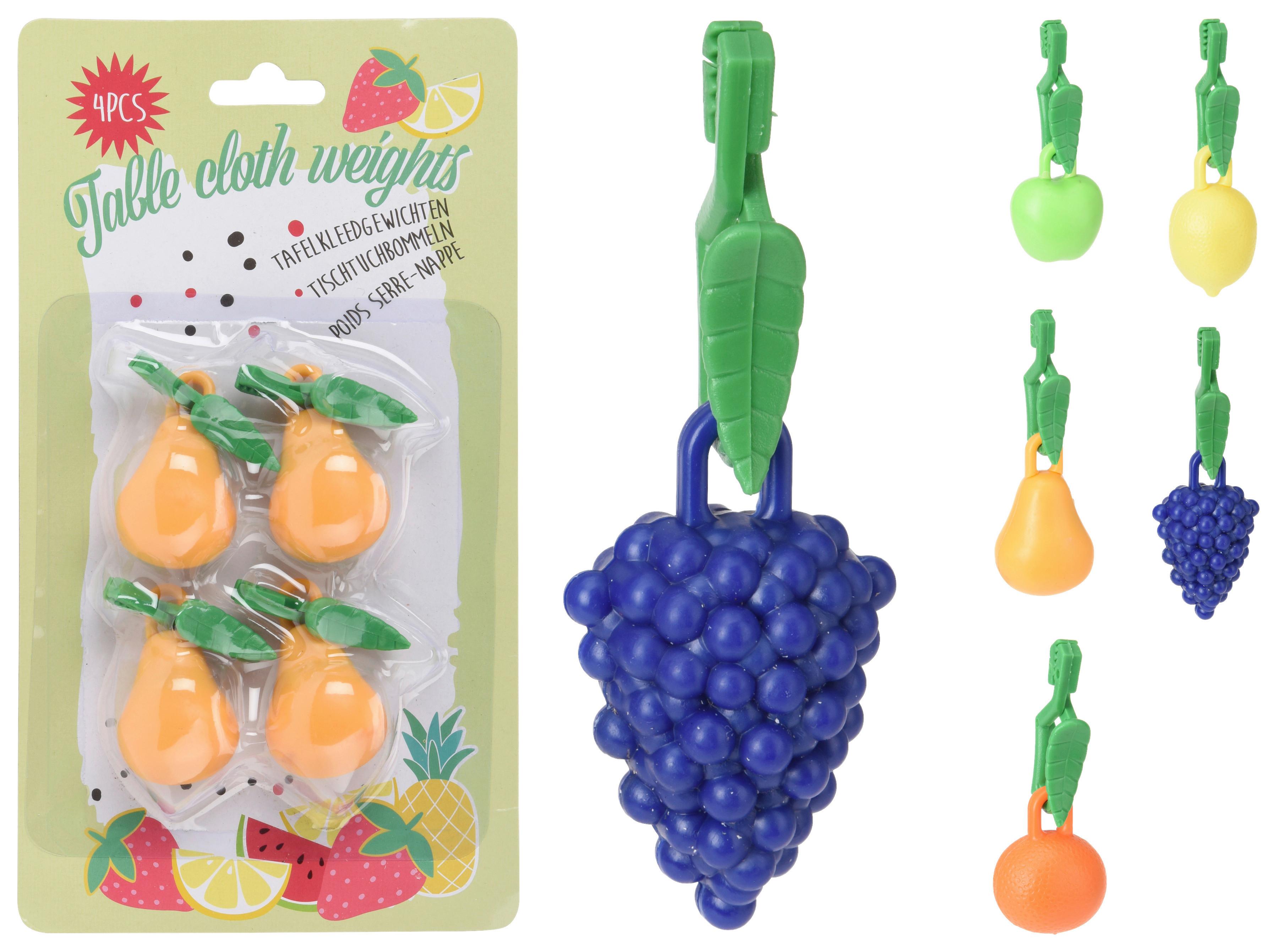 Tischtuchbeschwerer Huberta - Multicolor, Basics, Kunststoff (7/7/3cm)