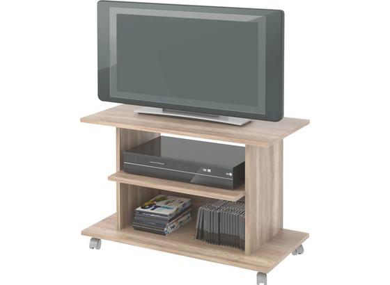 Médiaállvány Jery - Tölgyfa, modern, Fa (73/51.5/36cm) Médiaállvány Jery - Tölgyfa, modern, Fa (73/51.5/36cm)