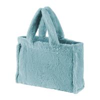 NÁKUPNÍ TAŠKA LIZ - jadeitově zelená, textil (30/40cm) - Modern Living