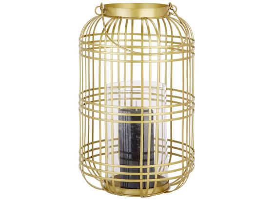 Lampáš Diana - zlatá/číre, kov/sklo (22,5/36cm) - Mömax modern living Lampáš Diana - zlatá/číre, kov/sklo (22,5/36cm) - Mömax modern living