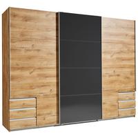 SKRIŇA S POS. DVER. – HOR.VED VALENCIA - sivá/farba duba, Konventionell, kov/kompozitné drevo (270/210/65cm) - Mömax