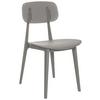Gartensessel Artifo Hol Kunststoff - Grau, Basics, Kunststoff (42/79/51cm) - MID.YOU