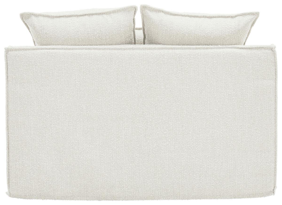 Sessel Aurora - Schwarz/Weiß, Trend, Textil (129/92/105cm) - Livetastic