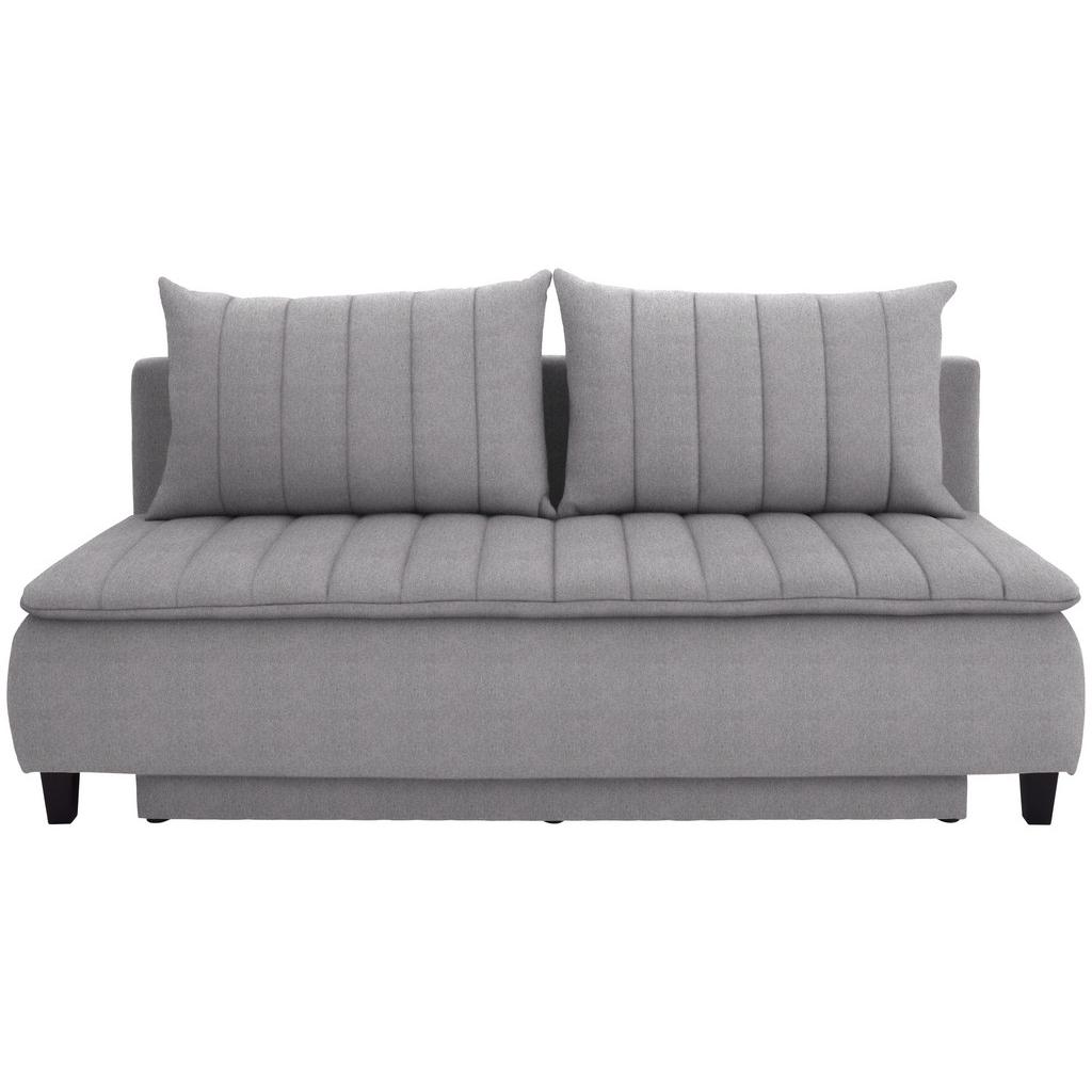 Boxspringsofa mit Schlaffunktion und Bettkasten Marino Greige