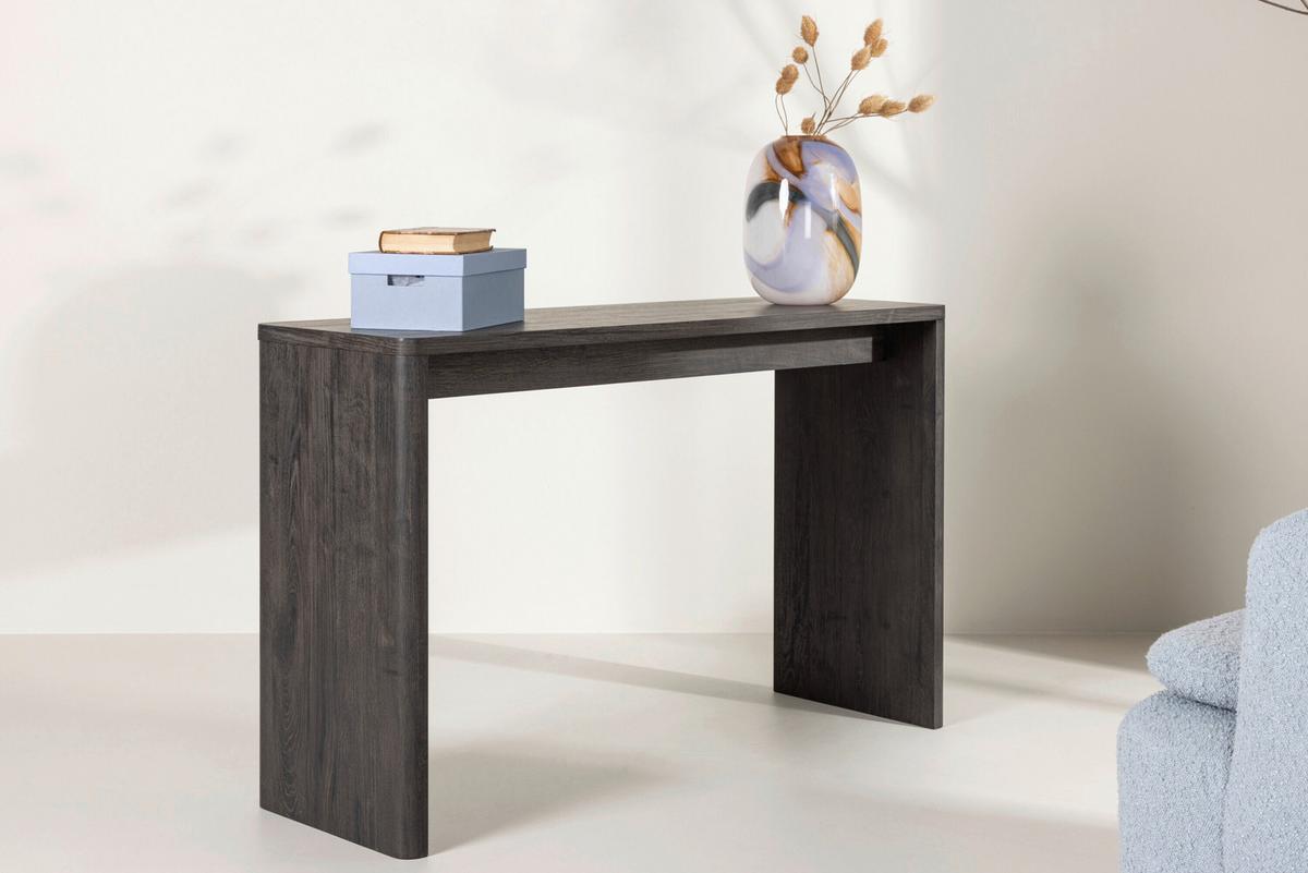 Beistelltisch Leknes Braun B: 120 cm - Braun, MODERN, Holz (120/40/75cm) - Livetastic