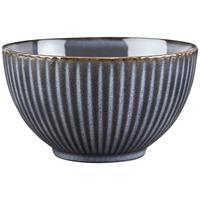 Müslischale Steinzeug Danica DxH: ca. 14x8 cm - Dunkelblau, ROMANTIK / LANDHAUS, Keramik (14/8cm) - James Wood