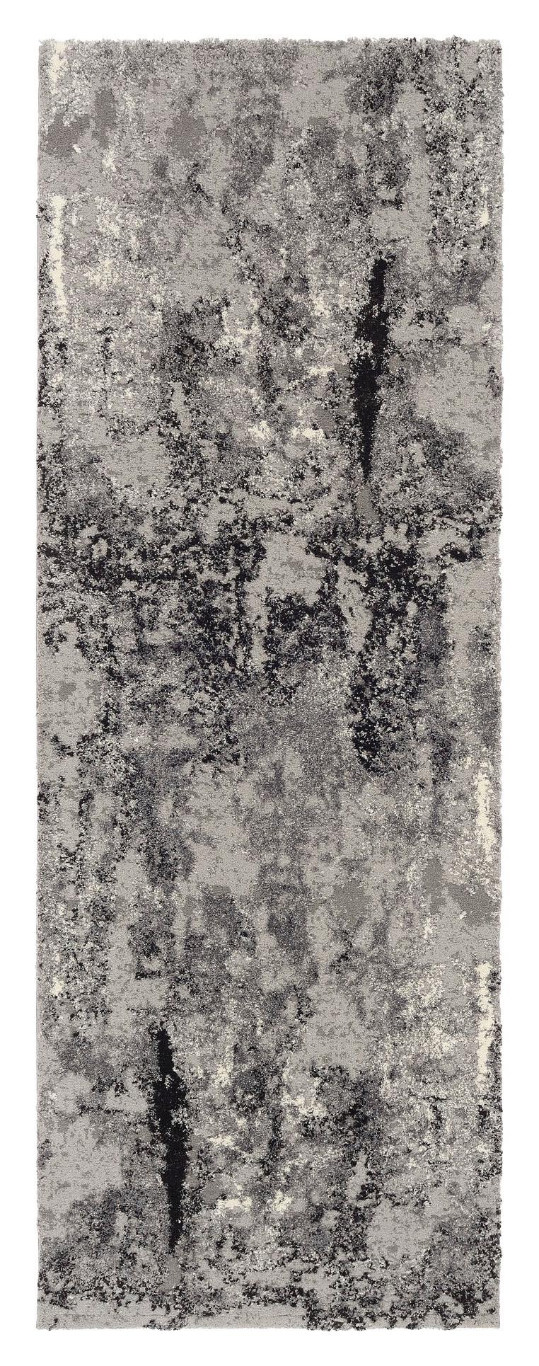 Teppich Läufer Grau Timeline Quantum 80x300 Cm