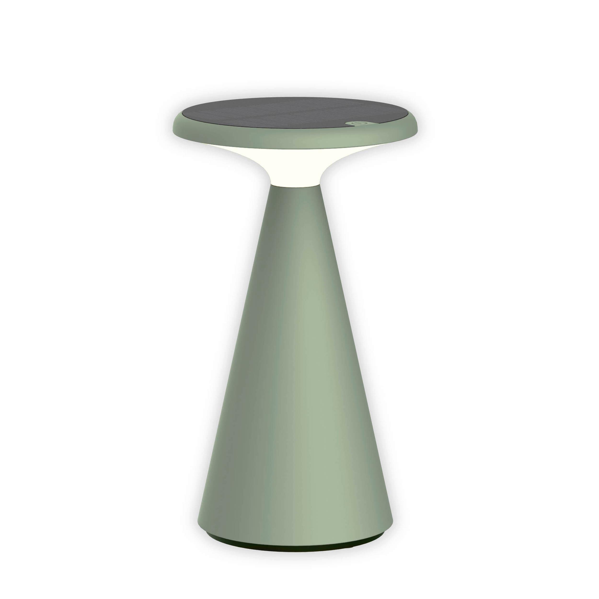 Solarleuchte 3199149 Tischleuchte - Pastellgrün, KONVENTIONELL, Kunststoff (9,4/11,5/20,3cm) - Näve