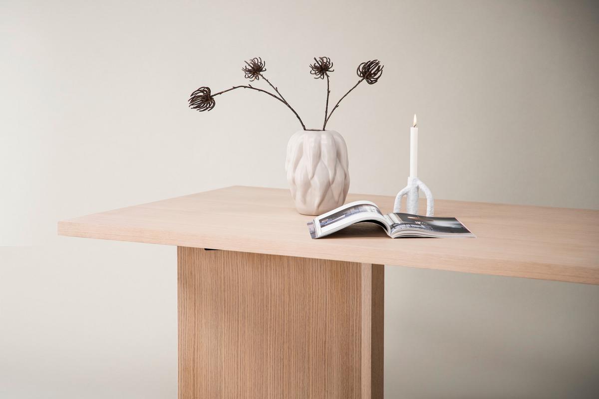 Esstisch Bassholmen - Beige, Design, Holz/Holzwerkstoff (240/100/74cm) - Livetastic