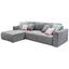 Wohnlandschaft In L-Form Lazy Ecke ca. 206x294 cm - Pink/Silberfarben, Design, Holzwerkstoff/Textil (206/294cm) - Carryhome Wohnlandschaft In L-Form Lazy Ecke ca. 206x294 cm - Pink/Silberfarben, Design, Holzwerkstoff/Textil (206/294cm) - Carryhome