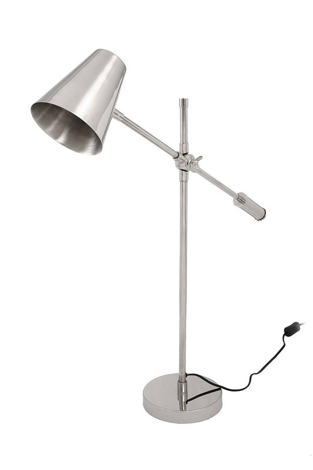 Tischlampe Celeste Silberfarben - Trend (68/18/74cm) - Kayoom
