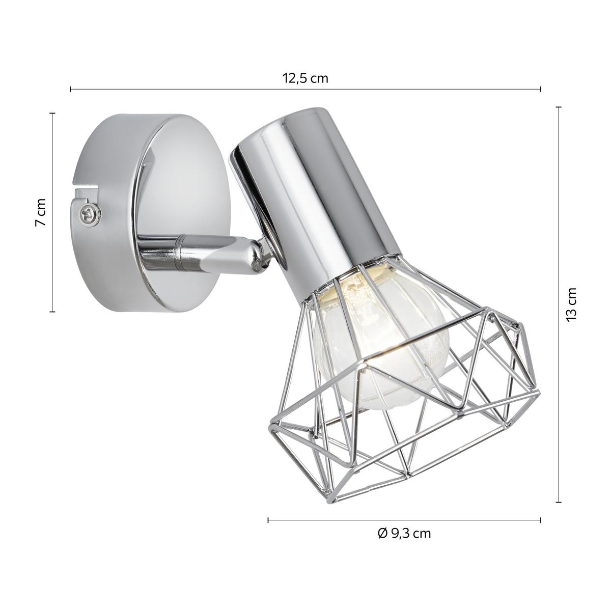 Bodové svetlo Klausi, max. 40 Watt - Modern, kov (9,3/13cm) - Mömax