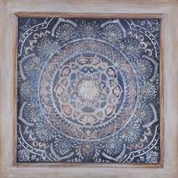 Olajfestmény 90/90cm - többszínű, Basics, textil (90/90cm)