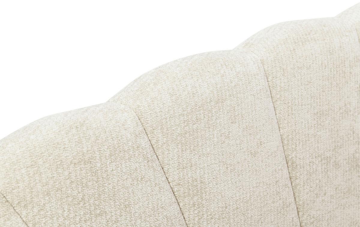 Polsterbett Venus Beige B: 191 Cm - Eichefarben/Beige, Design, Holz/Textil (191/121/215cm) - Livetastic