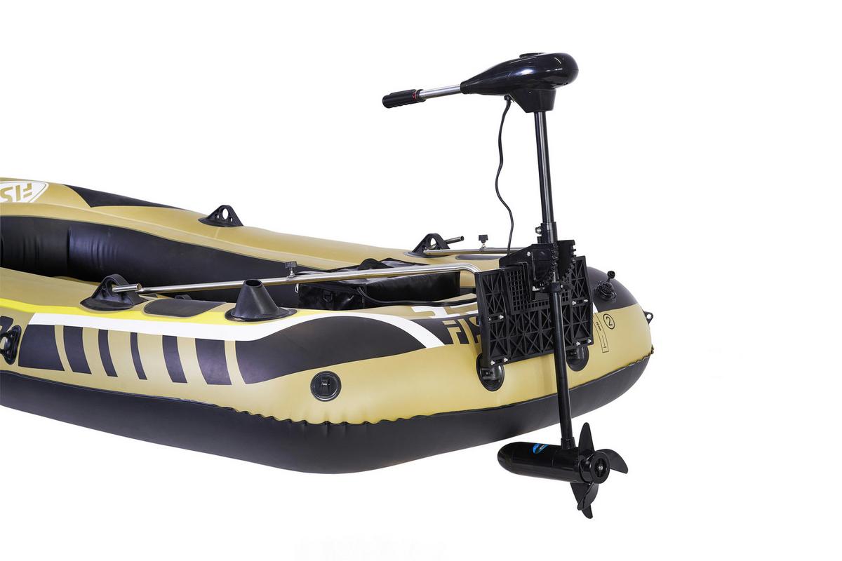 Schlauchboot Sbm 350 Gelb/ Sandfarben 3 Personen Pumpe - Sandfarben/Gelb, KONVENTIONELL, Kunststoff (305/136/42cm)