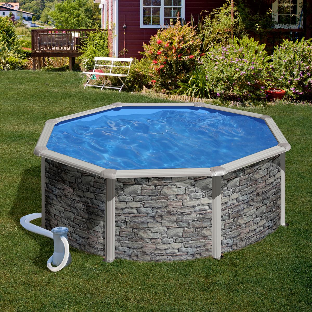 Filterpumpe Kartuschenfilter - Weiß, KONVENTIONELL, Kunststoff (19,3/12,4/35cm) - Gre