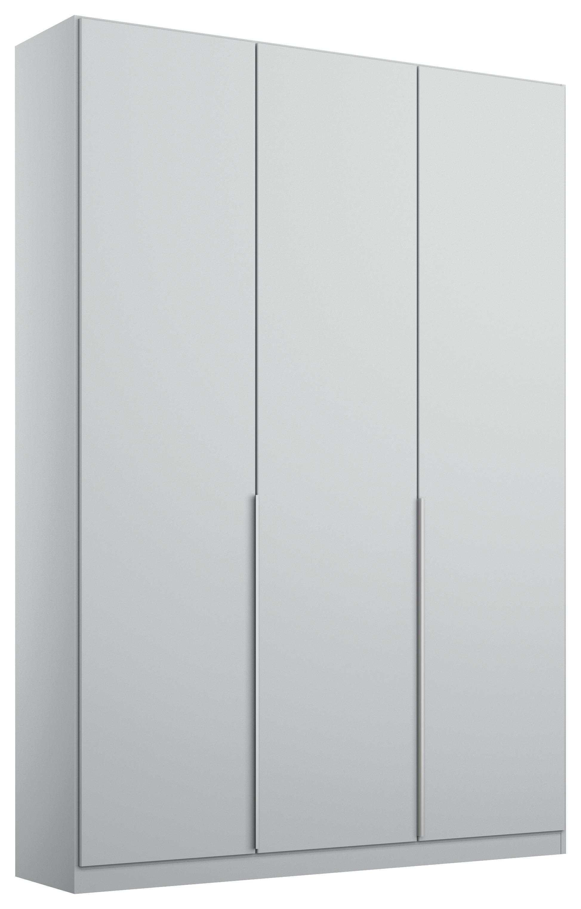 Drehtürenschrank in Weiß