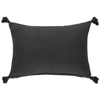 DEKORAČNÍ POLŠTÁŘ FRIEDA, 40/60 cm, černá - černá, Lifestyle, textil (40/60cm) - Modern Living