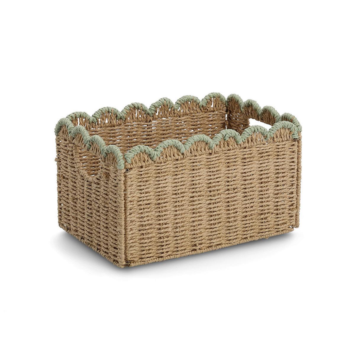 KORBSET Papier, BxHxT: ca. 40x30x30 cm - Naturfarben, Basics, Papier (40/30/30cm) - Zeller Present