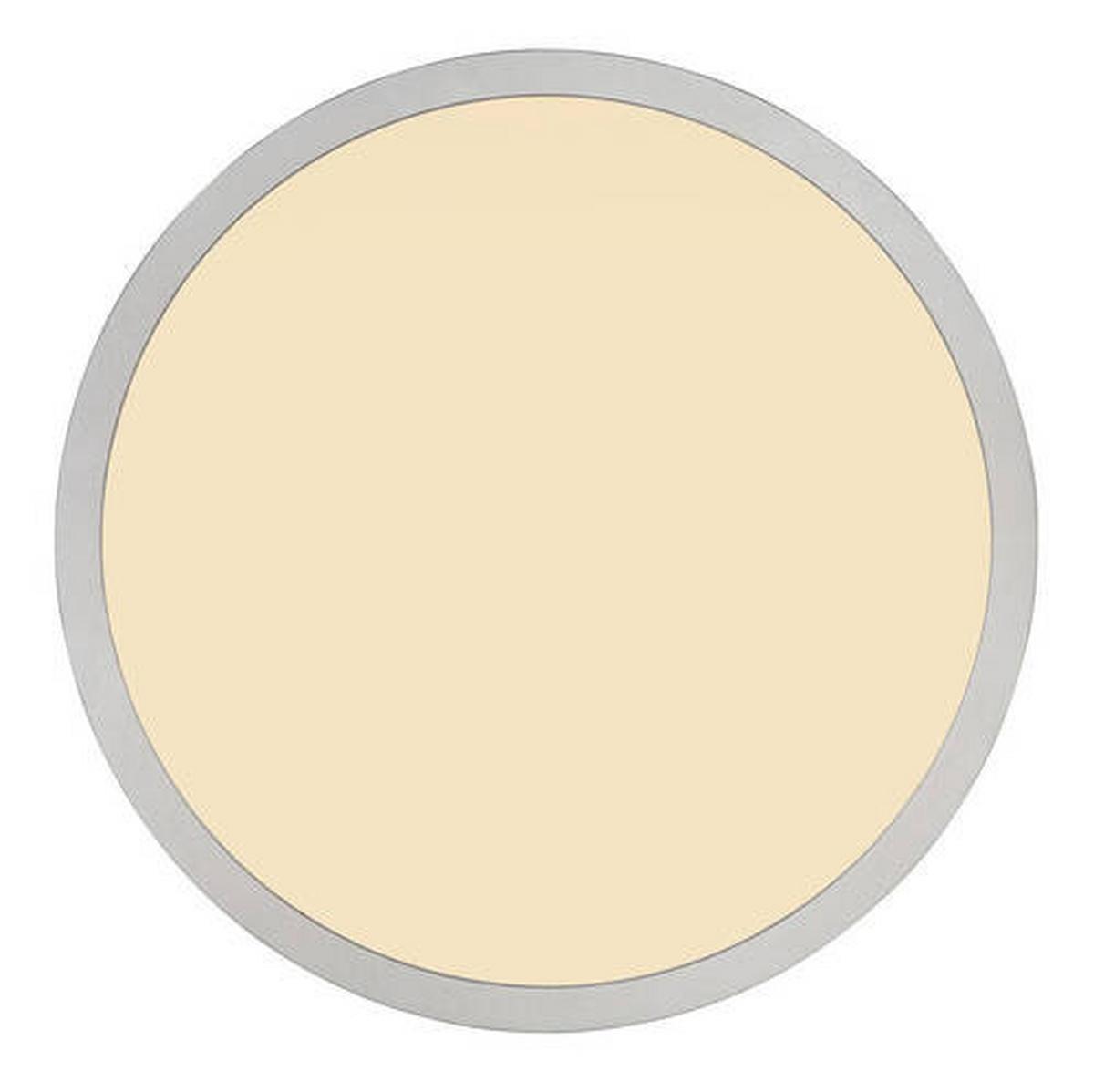 Led Mennyezeti Lámpa 41562-24n - opál/nikkelszínű, Basics, műanyag (42/2,5cm) - Globo