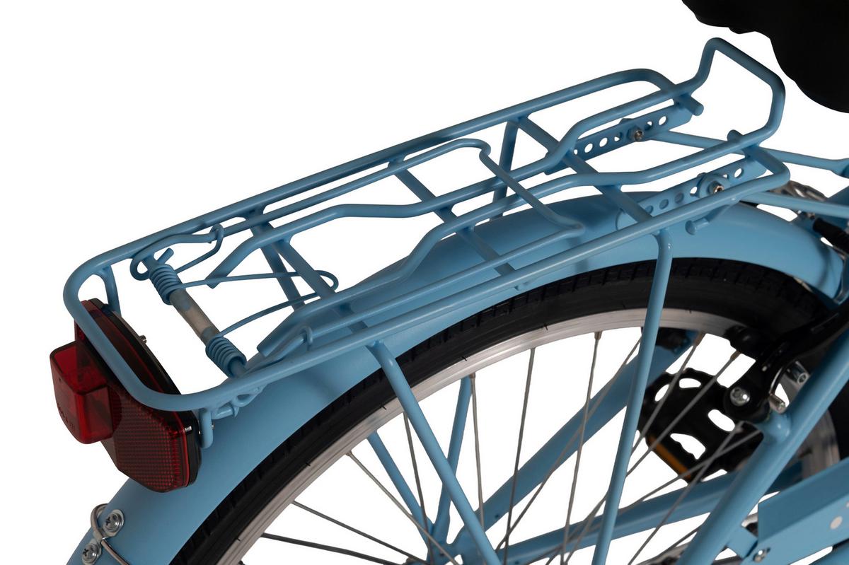 DaCapo Kinderfahrrad Snow blau - Blau, Basics, Metall (25/140/60cm)