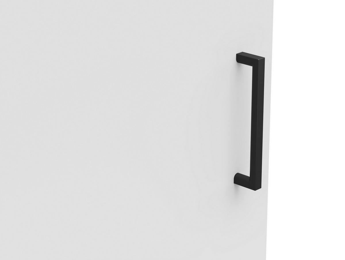 Komoda MULTISTAURAUM š: 45 cm - čierna/biela, Modern, kompozitné drevo/plast (45/83/40cm)