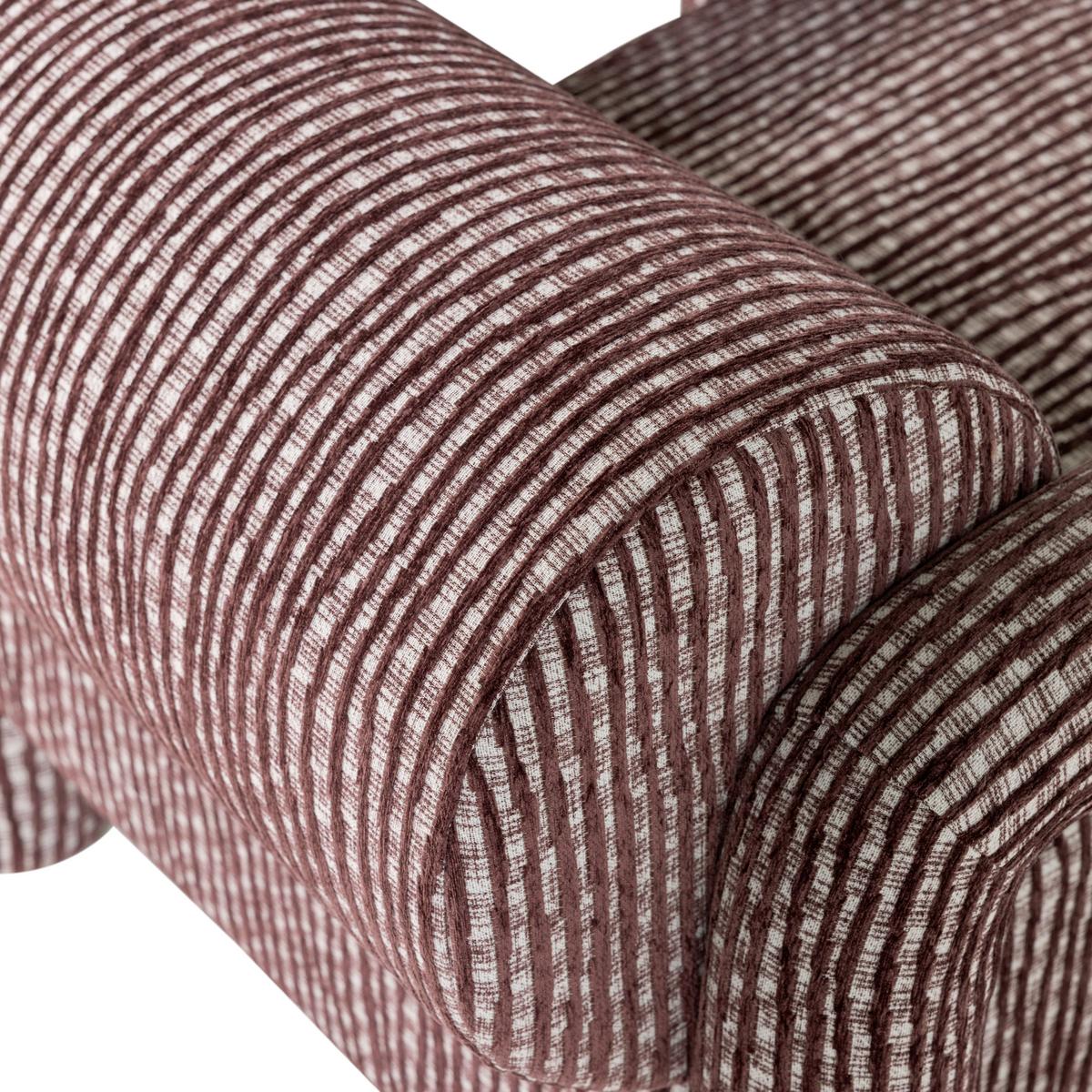 SESSEL Lenny Bordeaux B: 76cm - Bordeaux, MODERN, Textil (76/65/82cm) - Livetastic