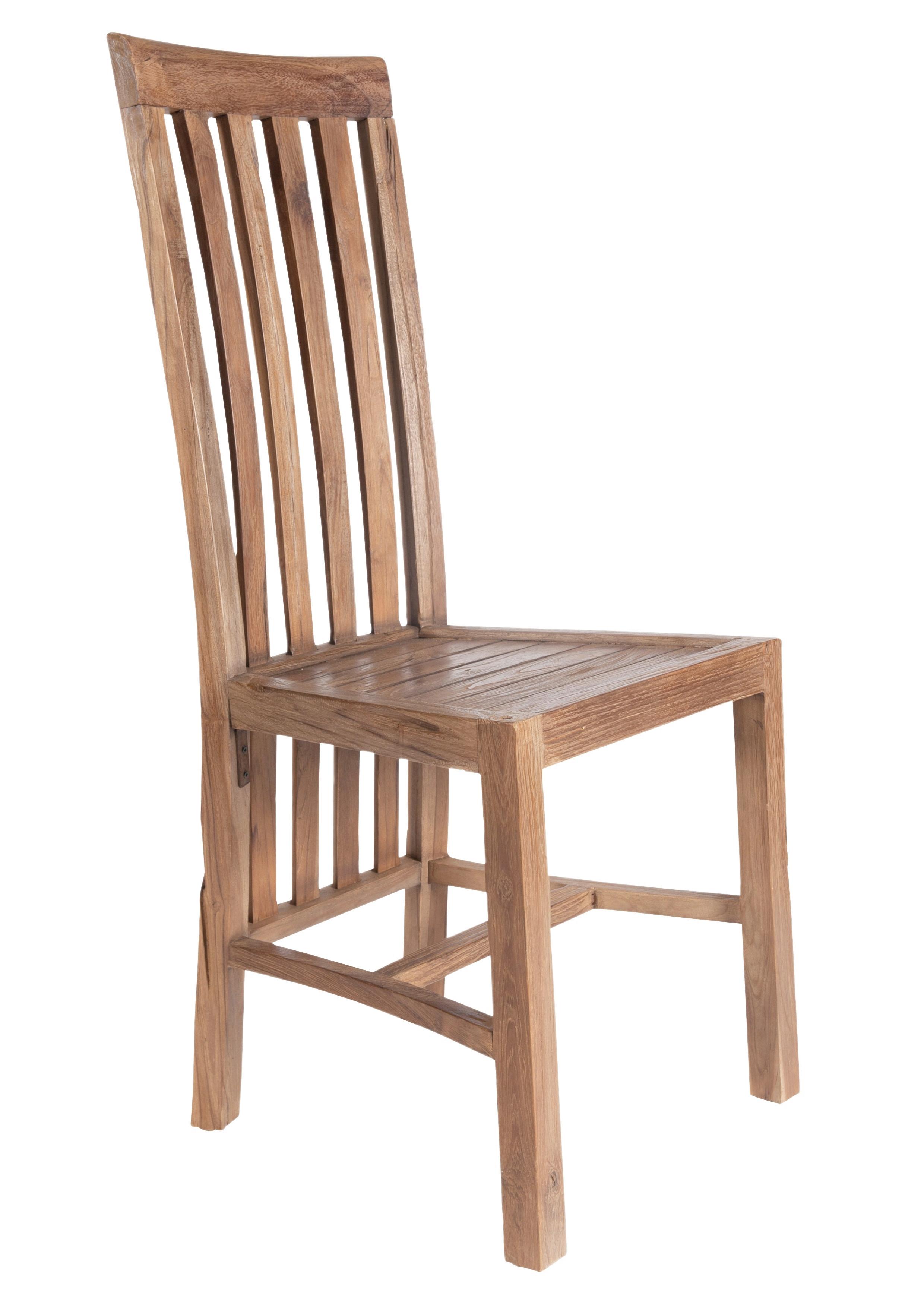 STUHL Naturfarben B: 46cm - Naturfarben, MODERN, Holz (46/104/45cm) - MID.YOU