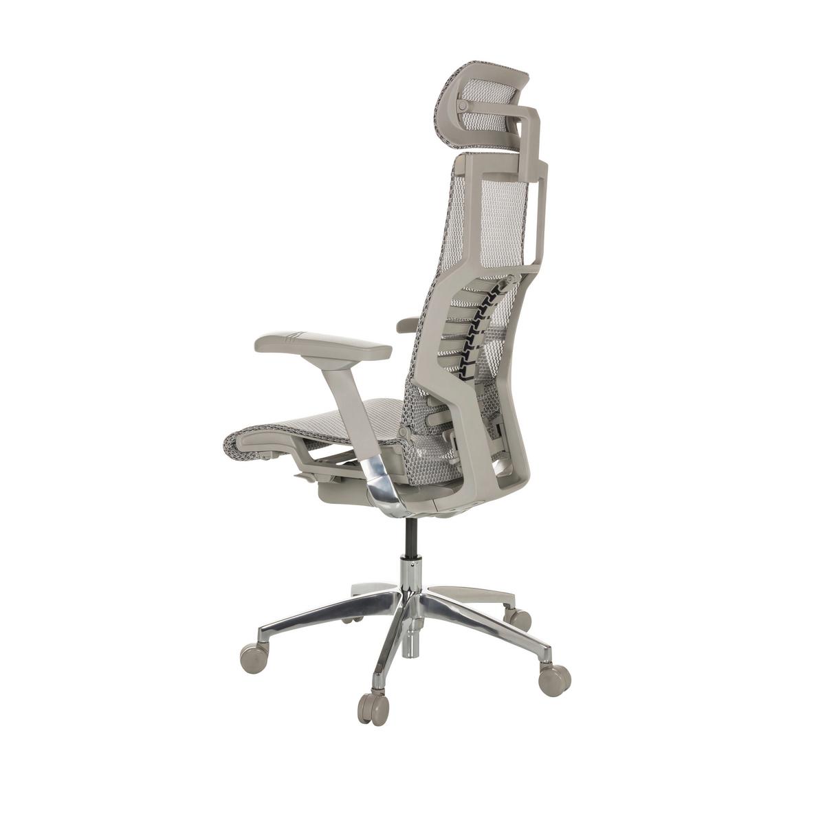 Drehstuhl Dynafit Ii G - Hellgrau/Alufarben, Basics, Kunststoff/Textil (67/119-135/60cm) - MID.YOU