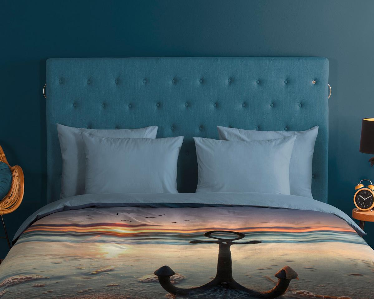 WENDEBETTWÄSCHE MAR - Multicolor, Design, Textil (140/200cm)