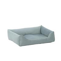 Haustierkissen L/b/h: 75x50x20 Cm Hellblau Waschbar - Hellblau, KONVENTIONELL, Textil (75/50/20cm)