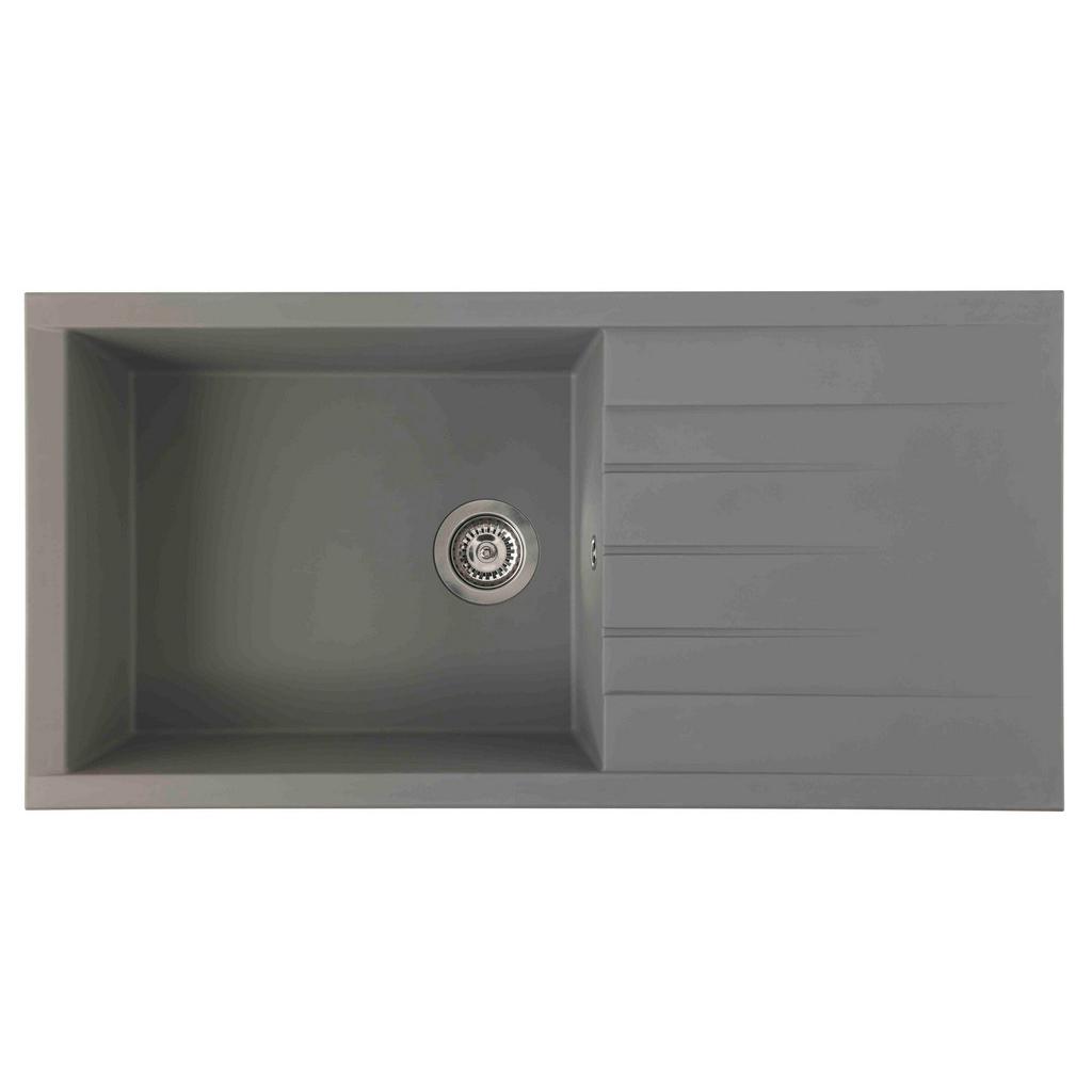 SPÜLE Betongrau B: 100cm