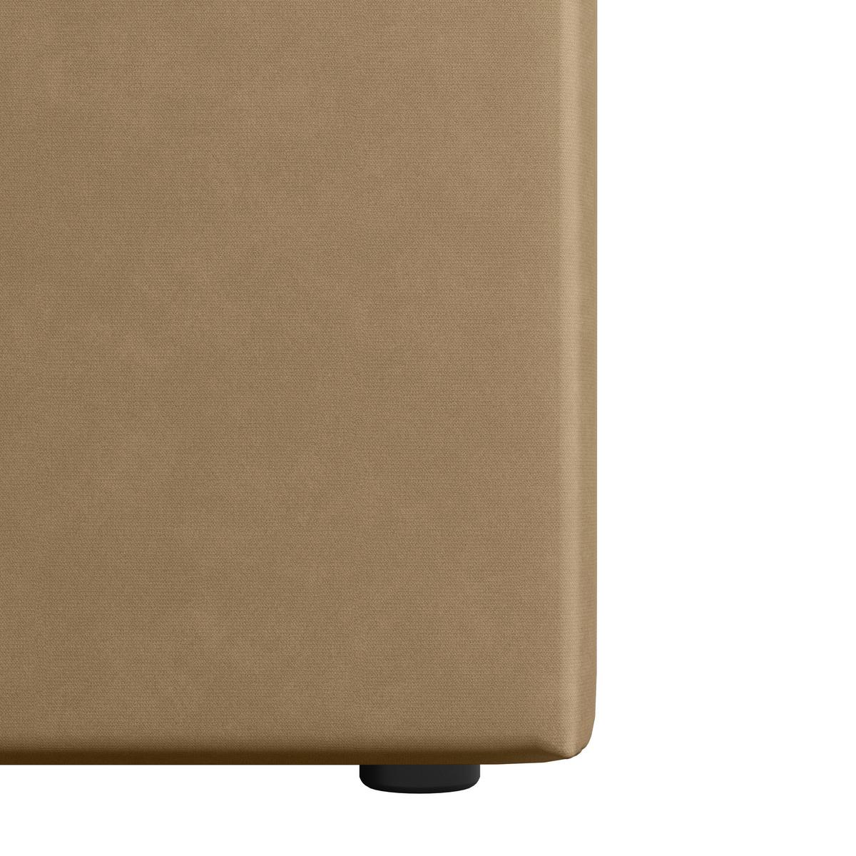 Boxspringbett mit Bettkasten Bologna 180x200 cm Beige - Beige/Schwarz, MODERN, Holz/Kunststoff (180/200cm) - MID.YOU