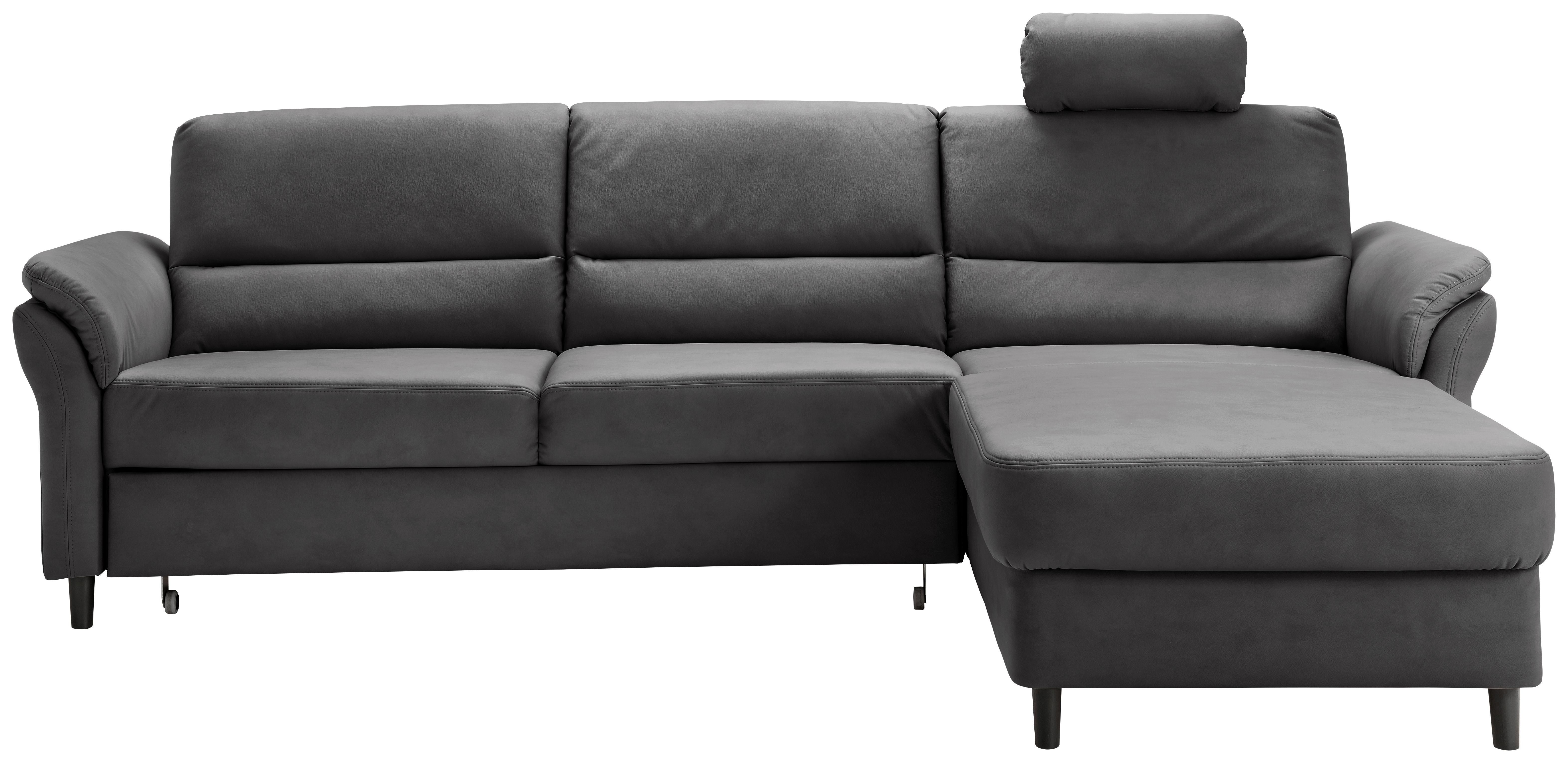 Ecksofa Cavoli, Schwarz S: 279x176 cm - Schwarz, MODERN, Textil (279/176cm) - Livetastic