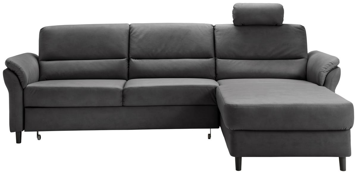 Ecksofa Cavoli, Schwarz S: 279x176 cm - Schwarz, MODERN, Textil (279/176cm) - Livetastic
