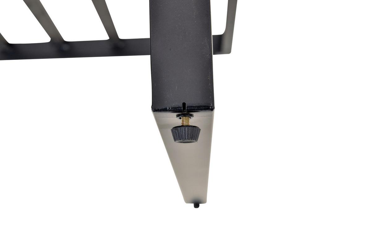 Sonnenliege Victoria - Anthrazit/Grau, MODERN, Holz/Kunststoff (75/38/200cm) - Beldano