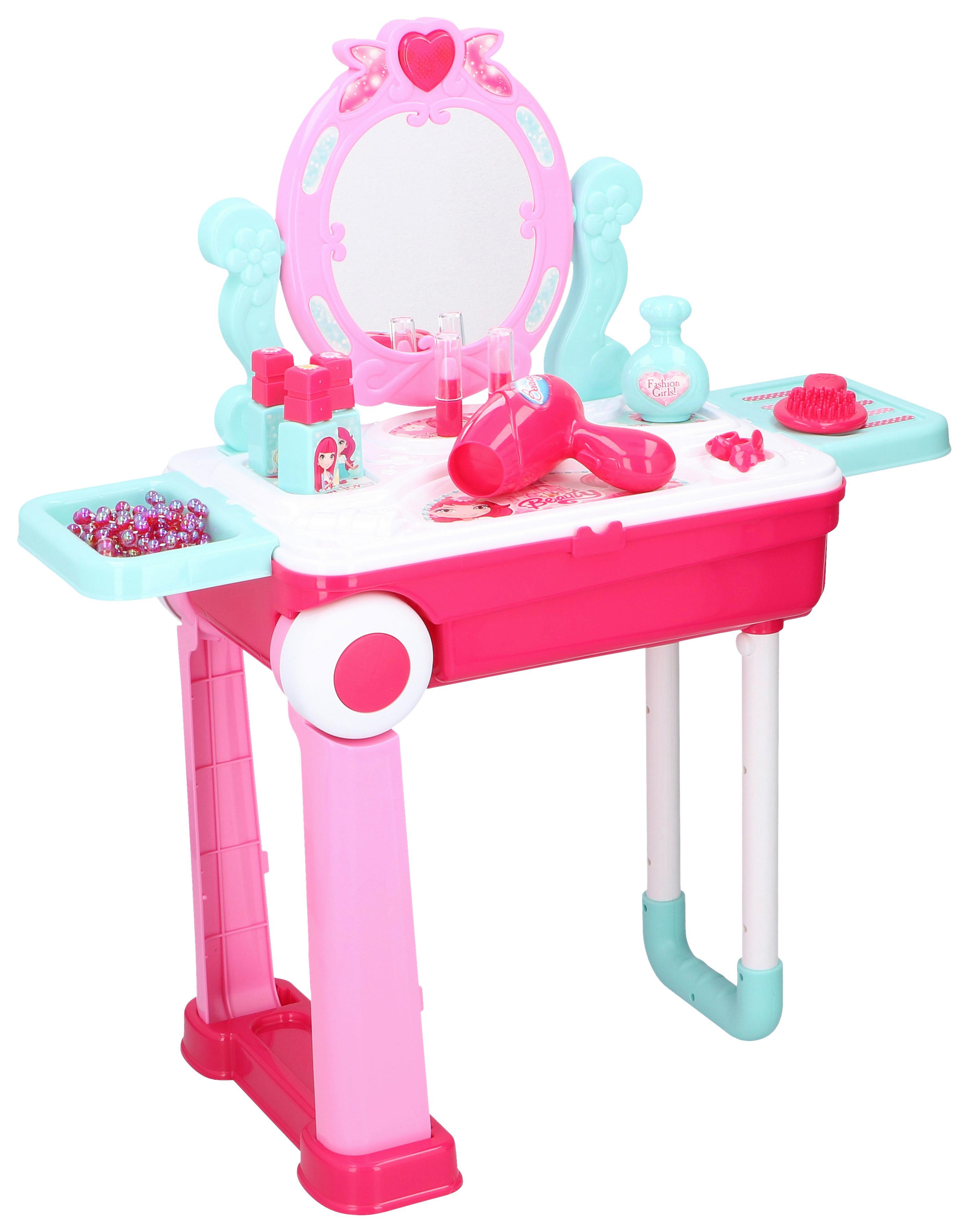 Spiel-Set Trolley Pp Kunststoff Ab 3 Jahren Rosa - Pink, MODERN, Kunststoff (24/15/39cm)
