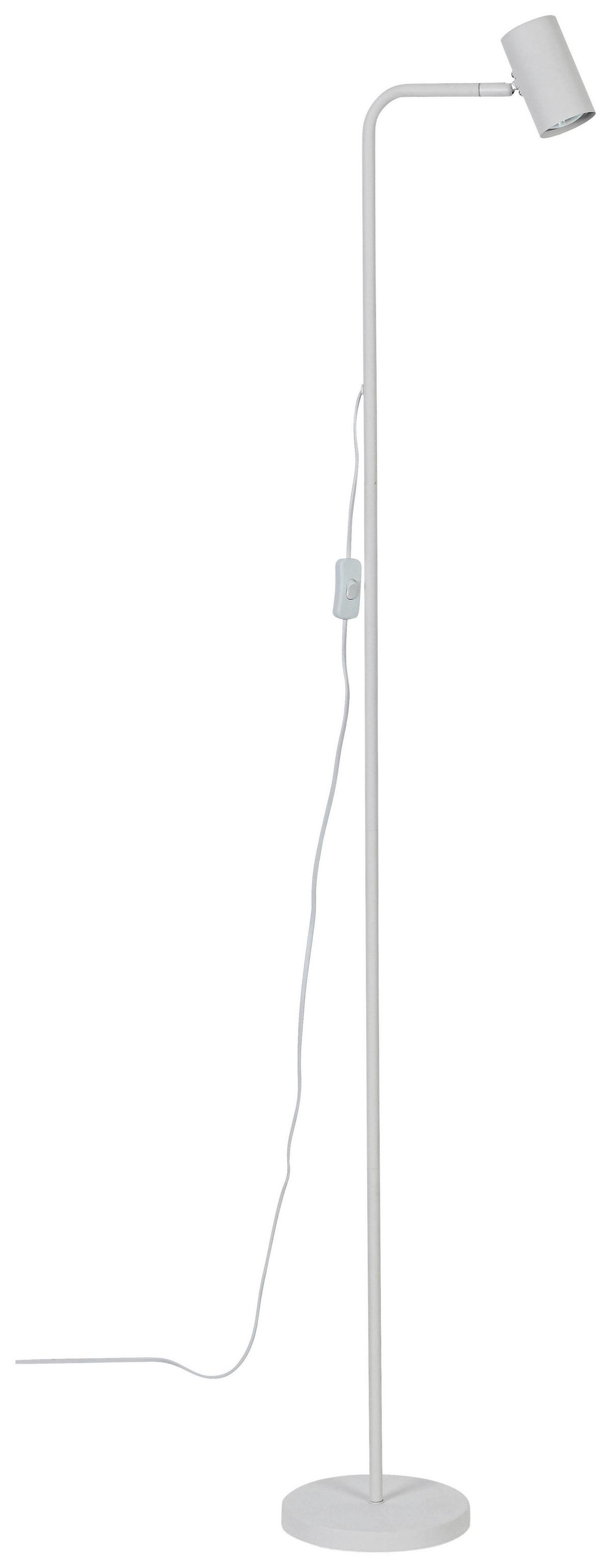 STOJACIA LAMPA NEUZOP - biela, Modern, kov/plast (35,5/18/154,5cm) - Mömax