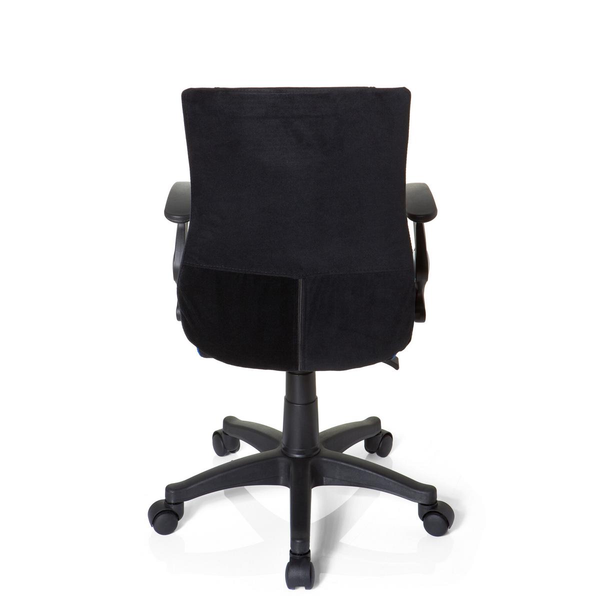 Jugenddrehstuhl Kiddy Pro Al Blau/Schwarz - Blau/Schwarz, Basics, Kunststoff (50/87-97/40cm) - MID.YOU