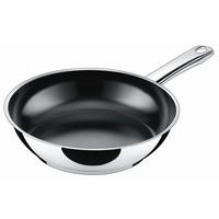 Pfanne Talis Ø Ca. 28 Cm Metall, Antihaftbeschichtet - Silberfarben/Schwarz, MODERN, Metall (28cm) - Silit