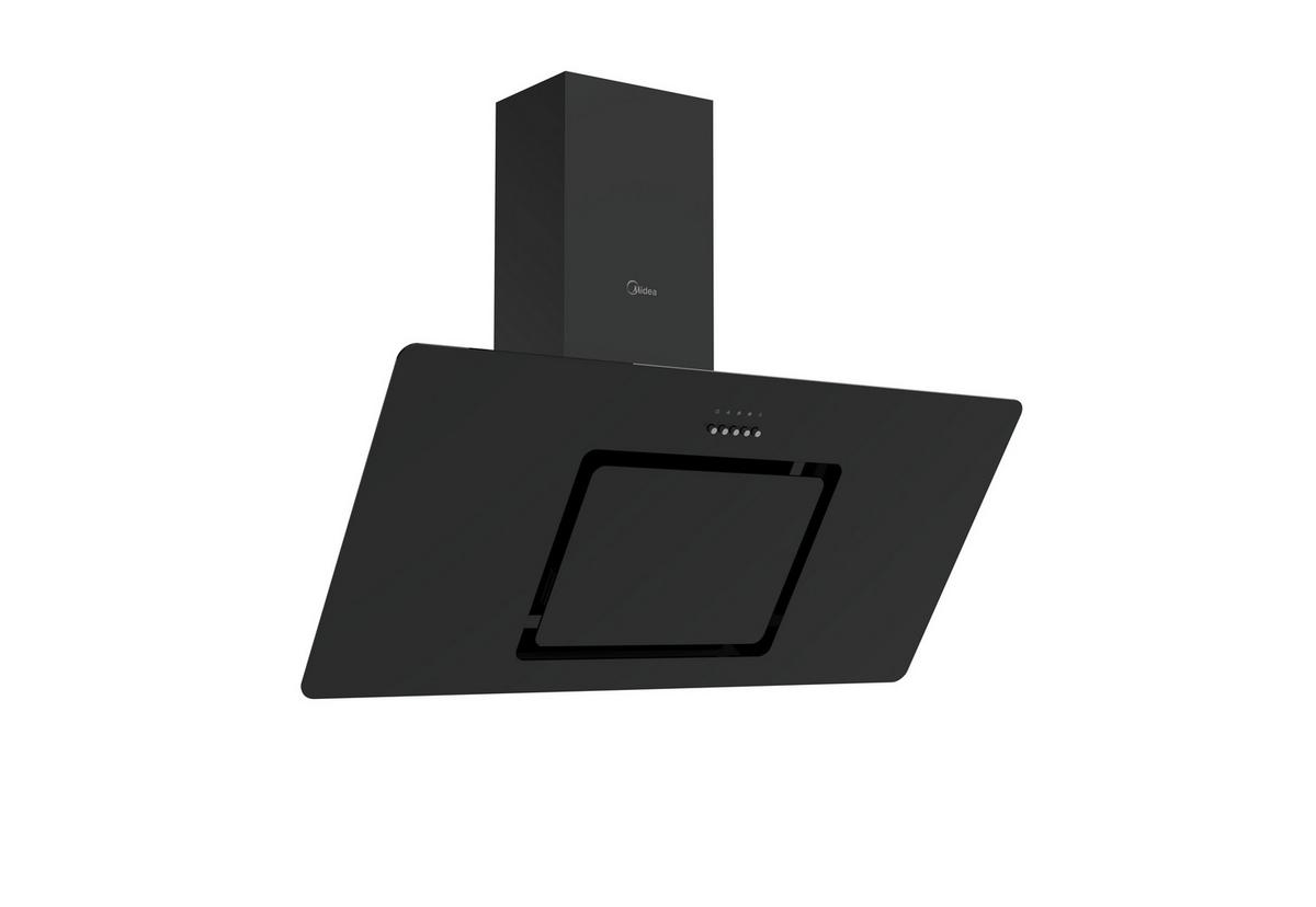 Dunstabzugshaube Mh90j76m21bb - Schwarz, Basics, Metall (89,7/39,2/40cm) - Midea