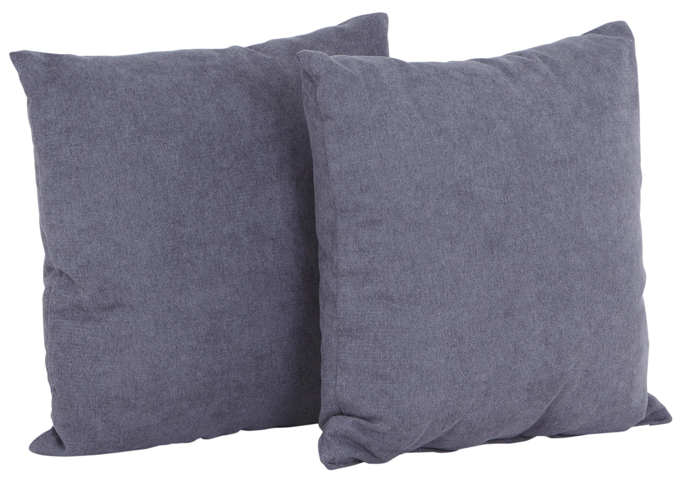 Kissensatz Adria - Graphitfarben, KONVENTIONELL, Textil (40/40cm)