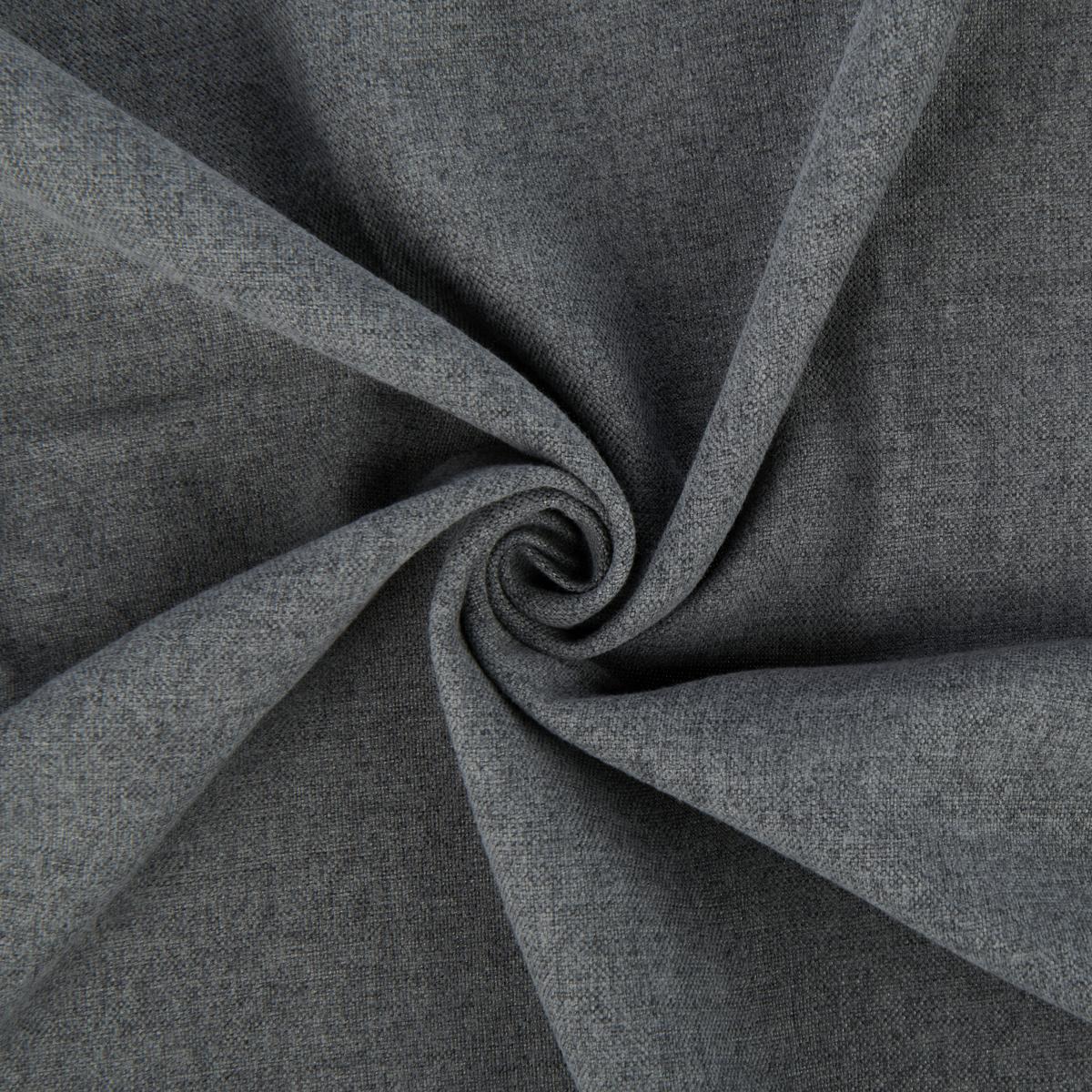 HOTOVÝ ZÁVĚS ULRICH 175CM - antracitová, Moderní, textil (135/175cm) - Modern Living