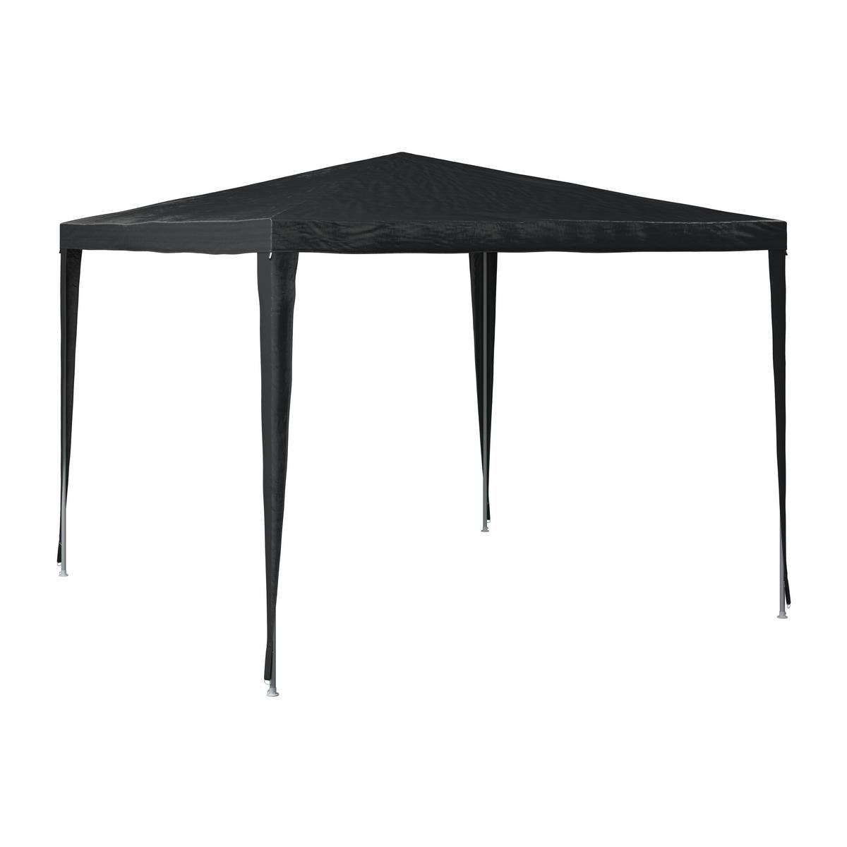 ZAHRADNÍ ALTÁN LUI - bílá/tmavě šedá, Basics, kov/textil (300cm)