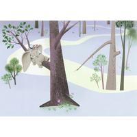Fototapete Dumbo Sleep On Tree - Multicolor, Trend, Papier (400/280cm)