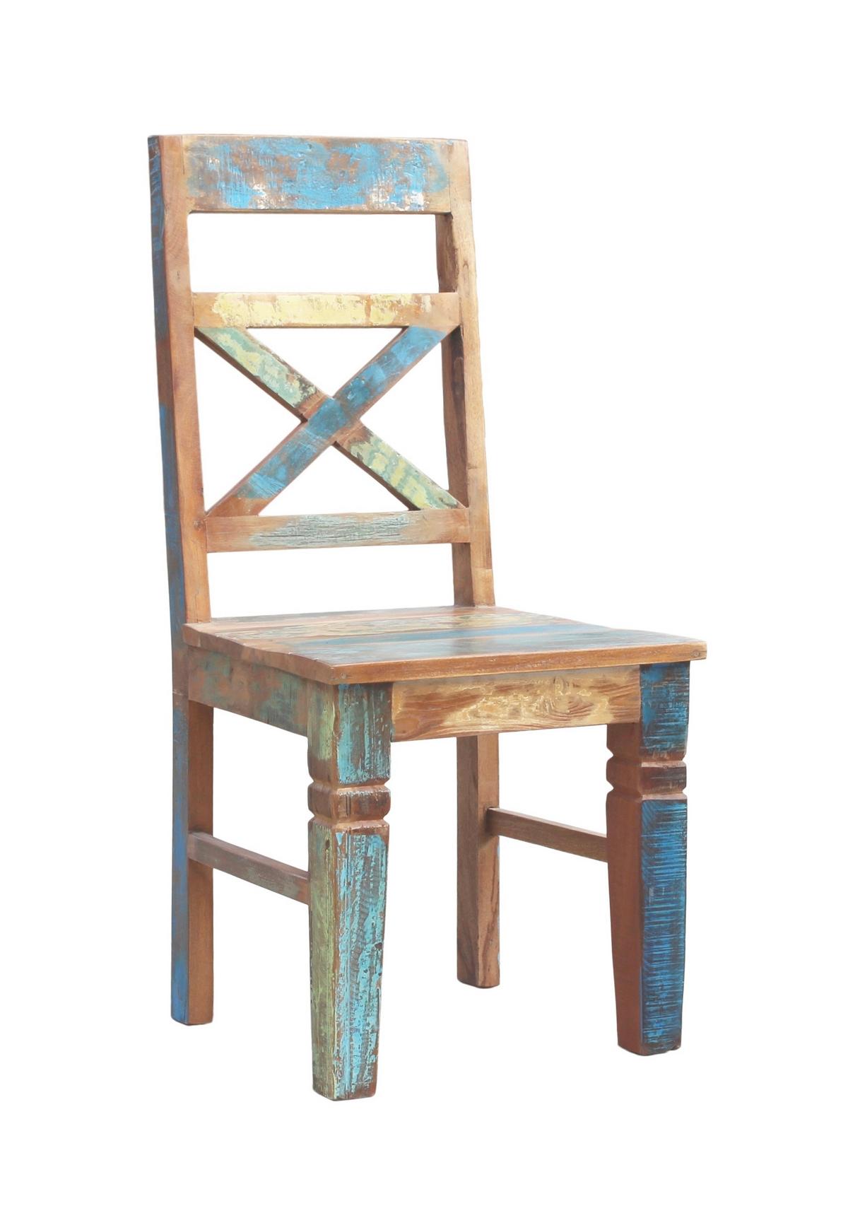 STUHL Multicolor 2-teilig - Multicolor, MODERN, Holz (45/100/45cm) - MID.YOU