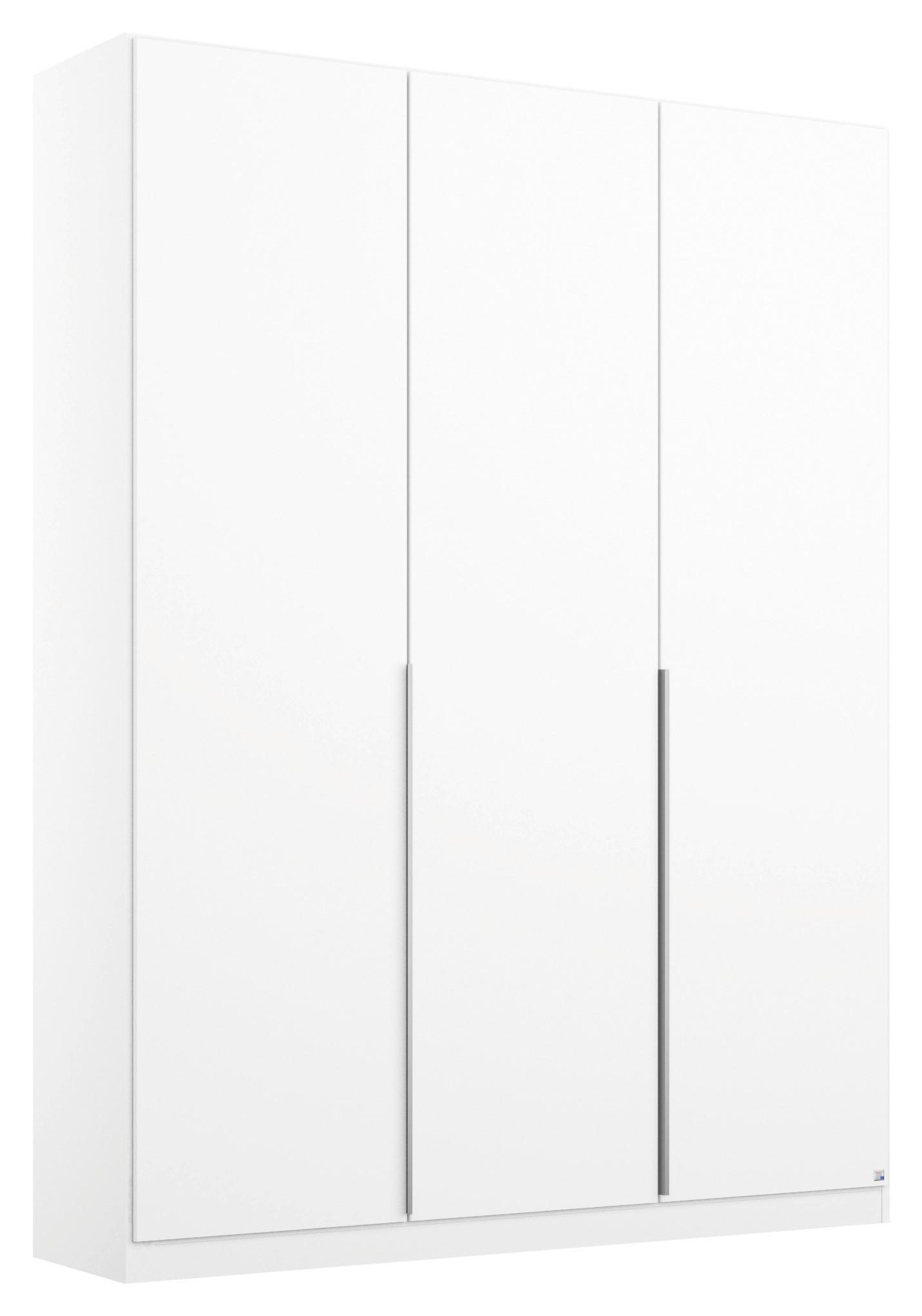 Drehtürenschrank B: 136 Cm Alabama, Weiß - Weiß, MODERN, Holzwerkstoff (136/229/54cm) - Rauch Möbel