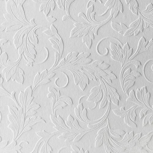 Überstreichbare Tapete 5280545 - Weiß, Basics, Papier/Kunststoff (52/1000cm)