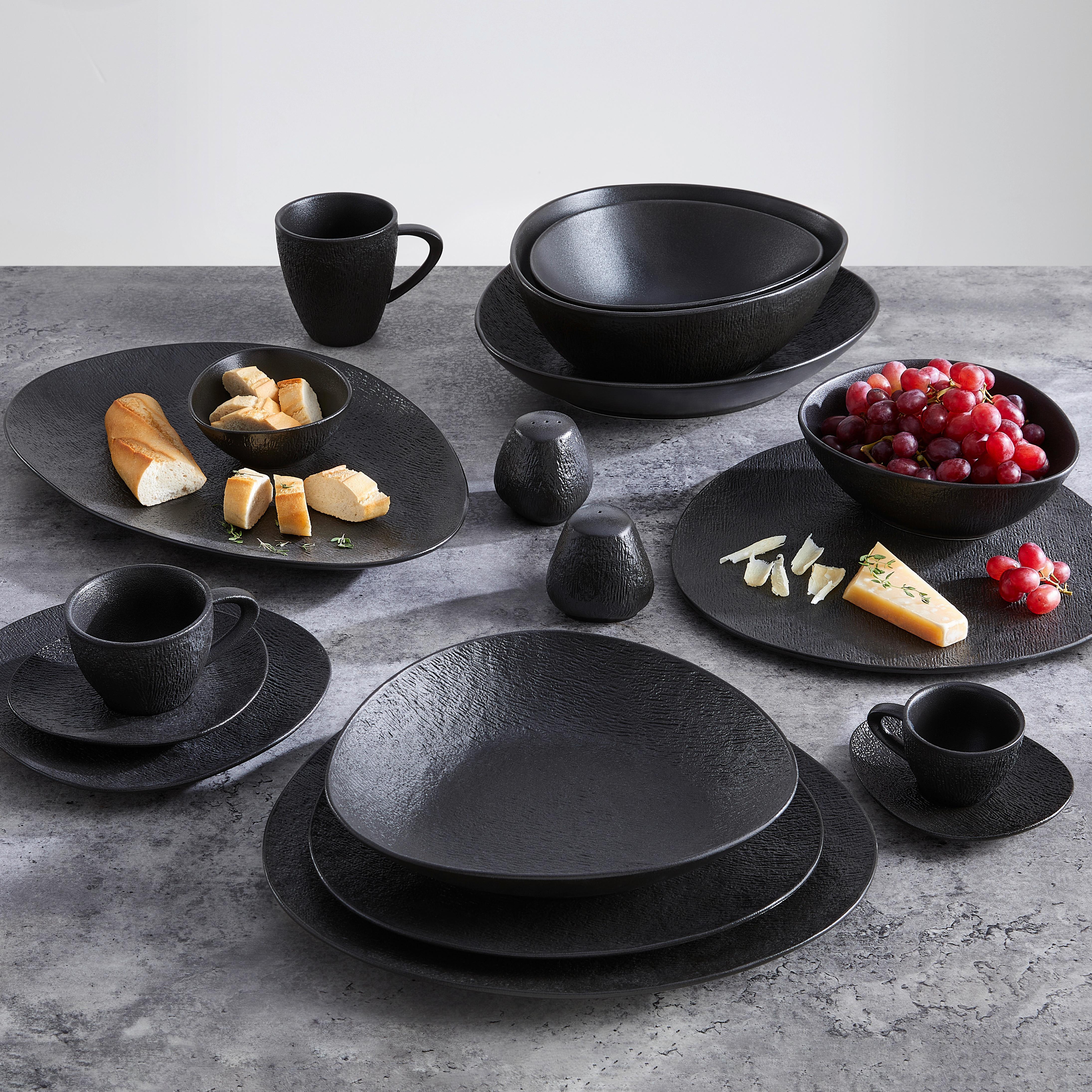 MISKA NA MÜSLI HARUKI - černá, Moderní, keramika (19/17,1/6,8cm) - Mömax
