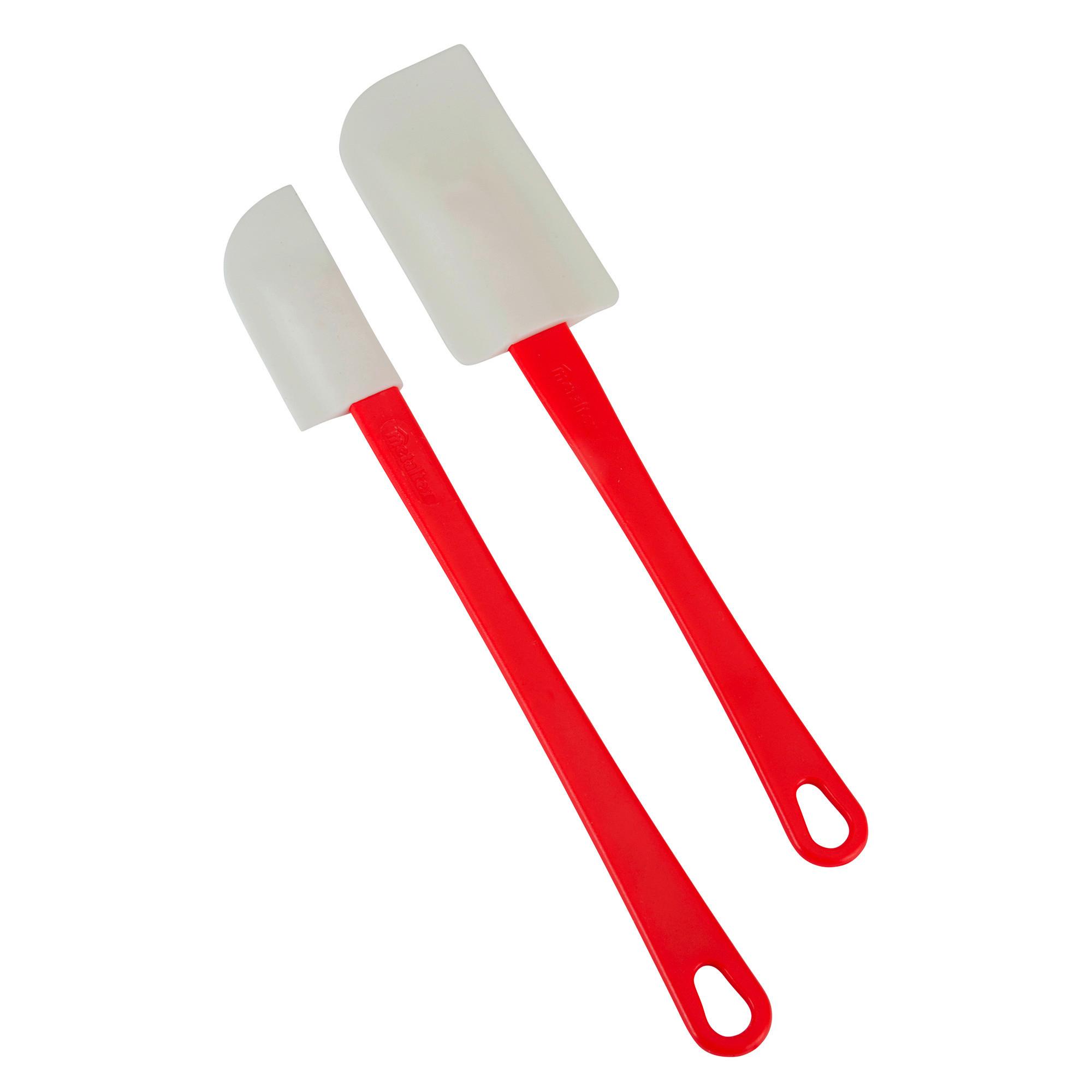 Teigscharber 2er-Set Weiss